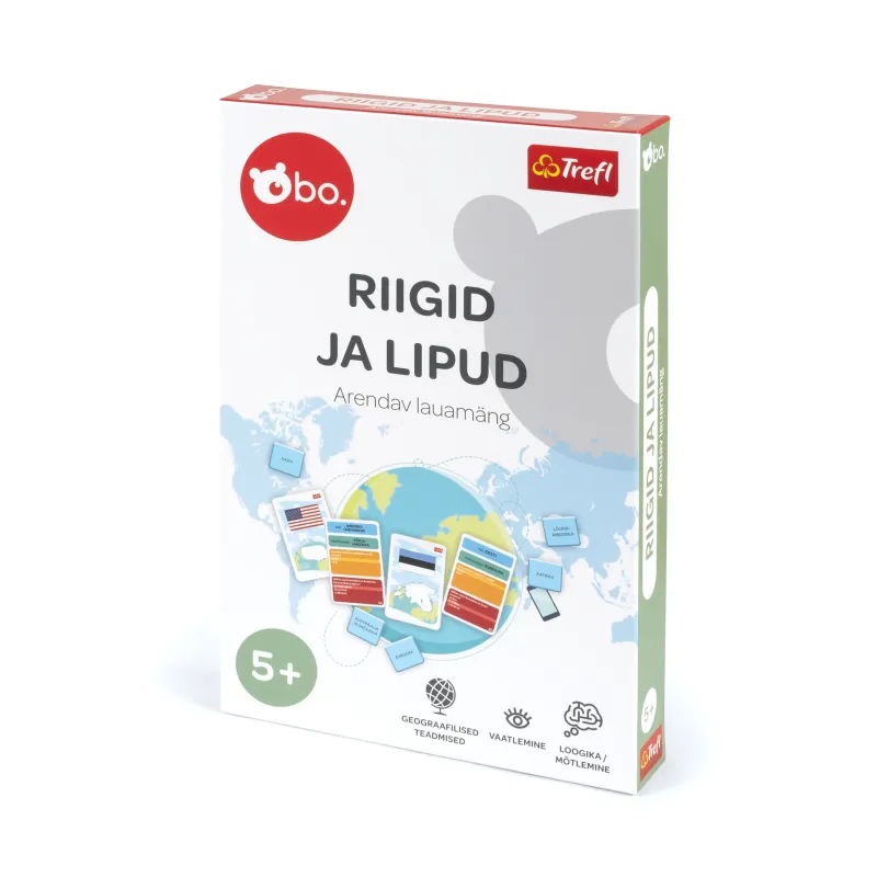 bo. Haridusmäng Riigid ja Lipud ,eesti keeles,