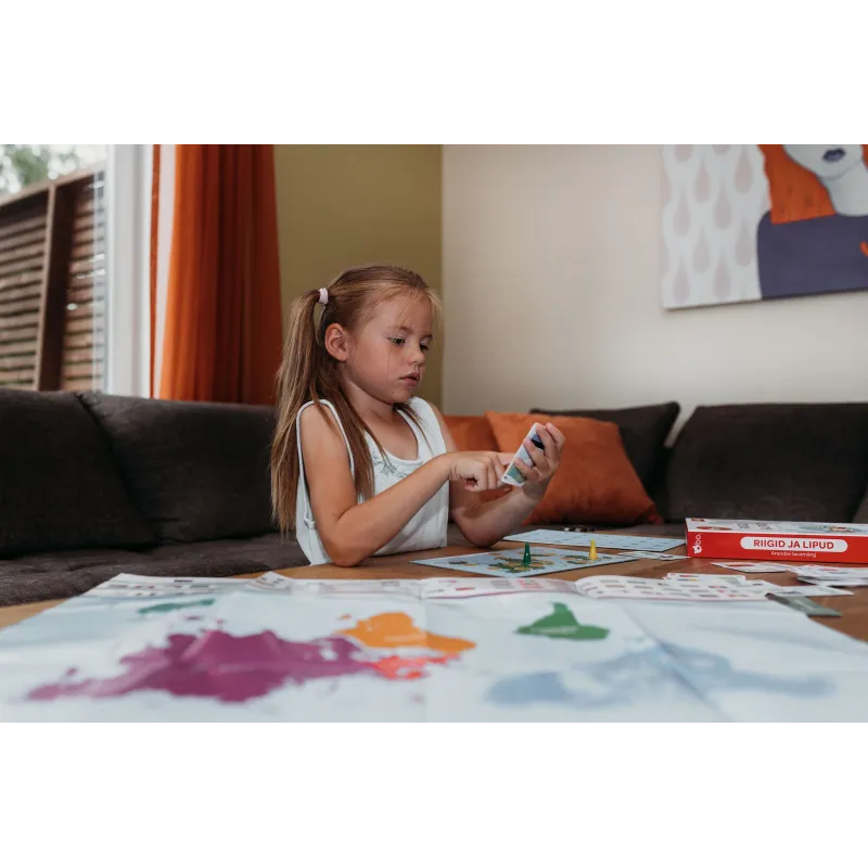 bo. Haridusmäng Riigid ja Lipud ,eesti keeles,