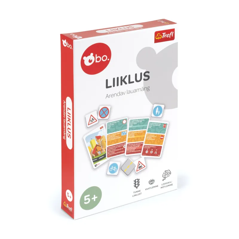 bo. Educational board game Road traffic ,In Estonian lang.,