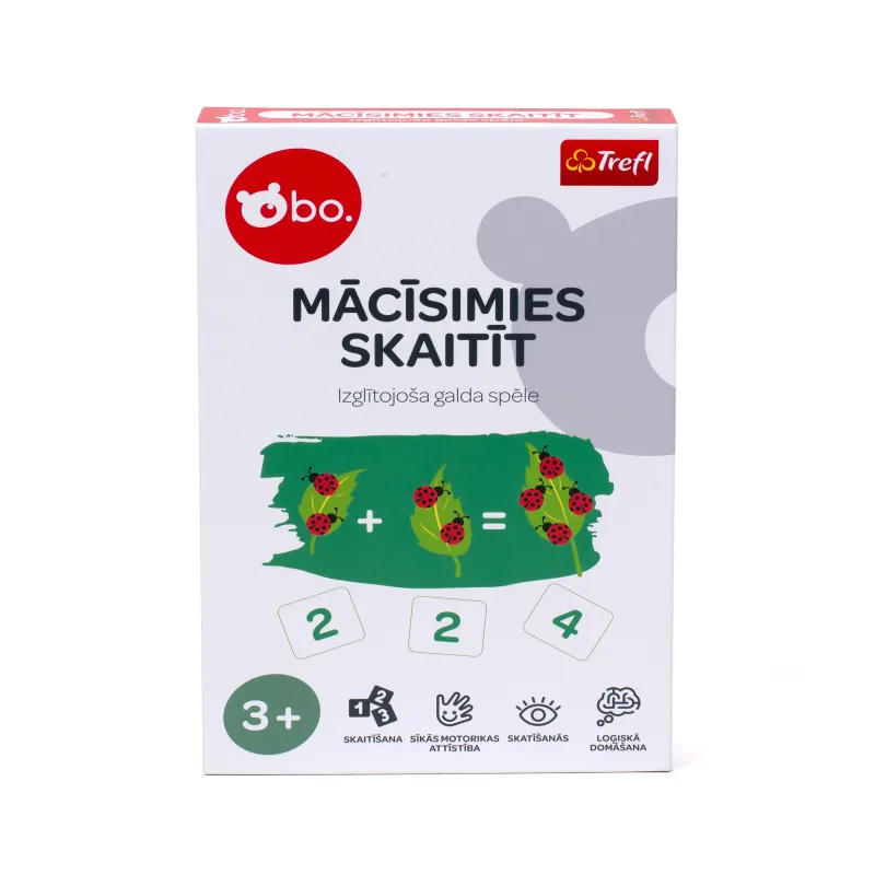 bo. Izglītojoša galda spēle Skaitīšana, ,Latviešu valodā,