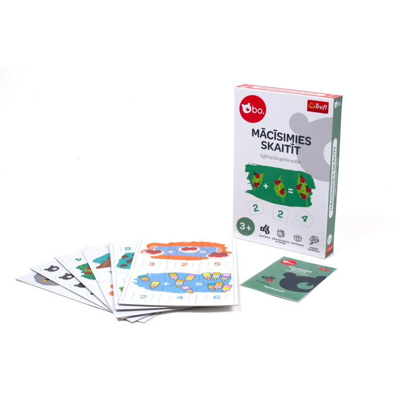 bo. Izglītojoša galda spēle Skaitīšana, ,Latviešu valodā,