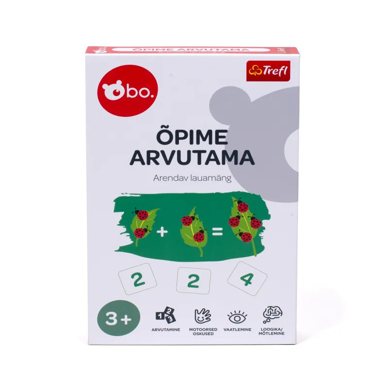 bo. Развивающая настольная игра Учимся cчитать ,на эстонском языке,