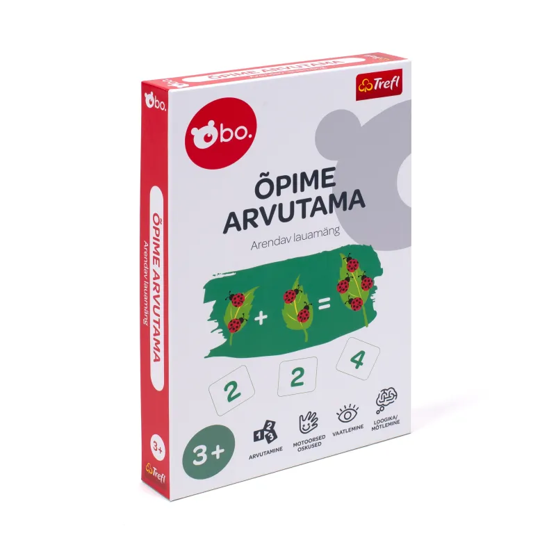 bo. Развивающая настольная игра Учимся cчитать ,на эстонском языке,