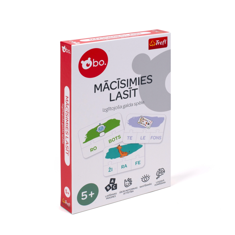 bo. educational board game Syllables ,In Latvian lang.,