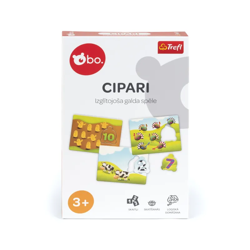 bo. Izglītojošā galda spēle Cipari ,Latviešu val.,