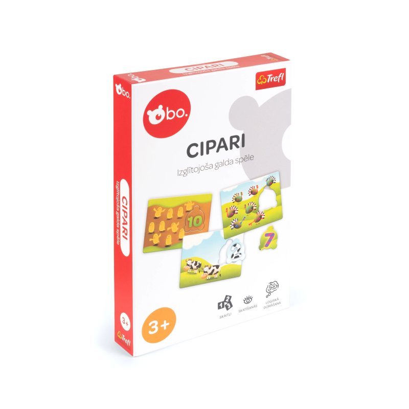 bo. Izglītojošā galda spēle "Cipari" ,Latviešu val.,