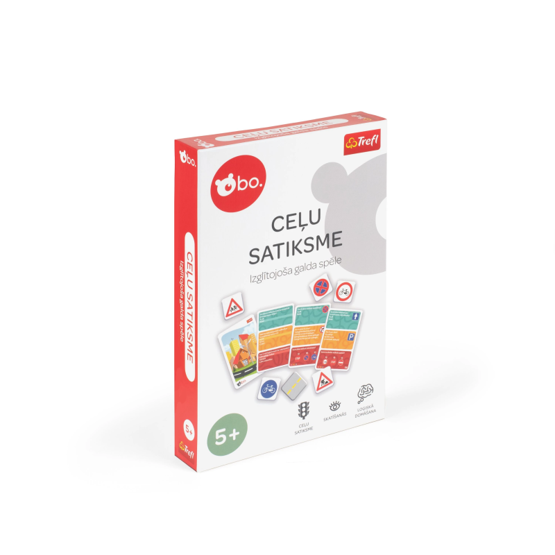 bo. Izglītojoša galda spēlē "Ceļu satiksme" ,Latviešu val.,