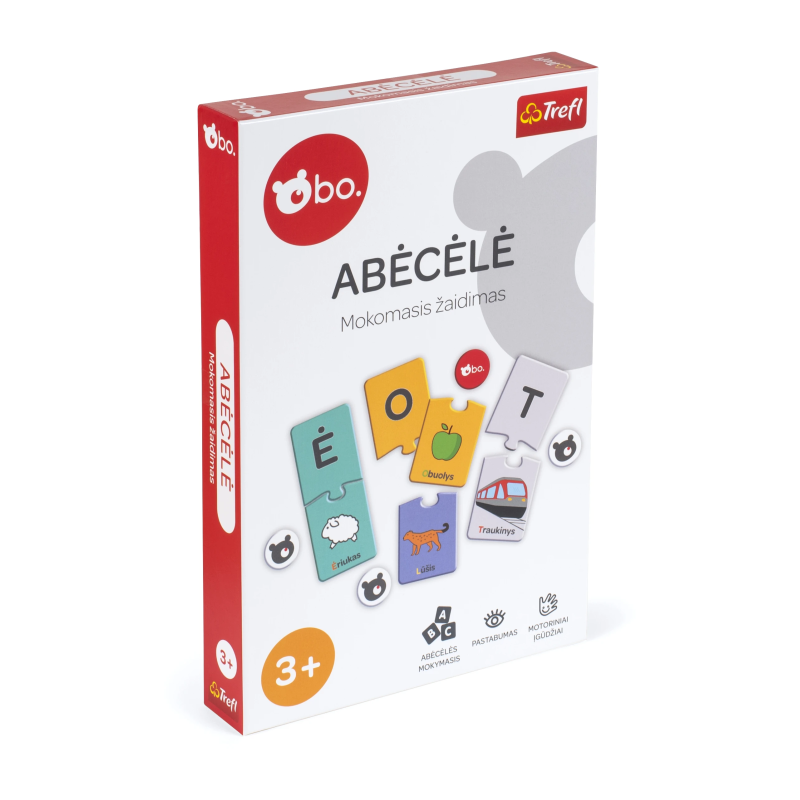 bo. Attīstoša galda spēle "Alfabēts", litau valodā