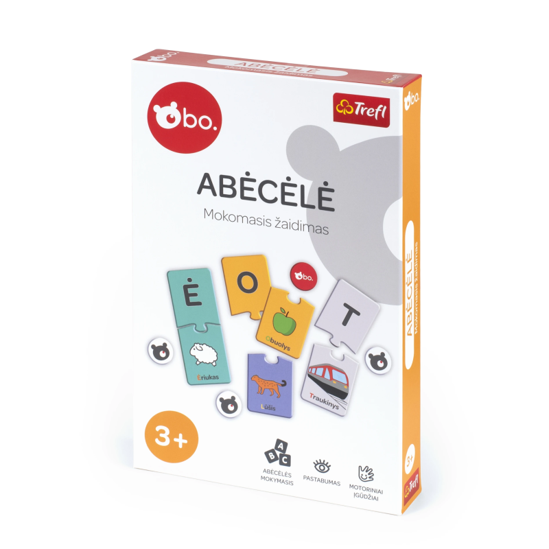 bo. Attīstoša galda spēle "Alfabēts", litau valodā