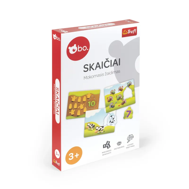 Mācību spēle BO Skaičiai ,lietuviešu valodā,