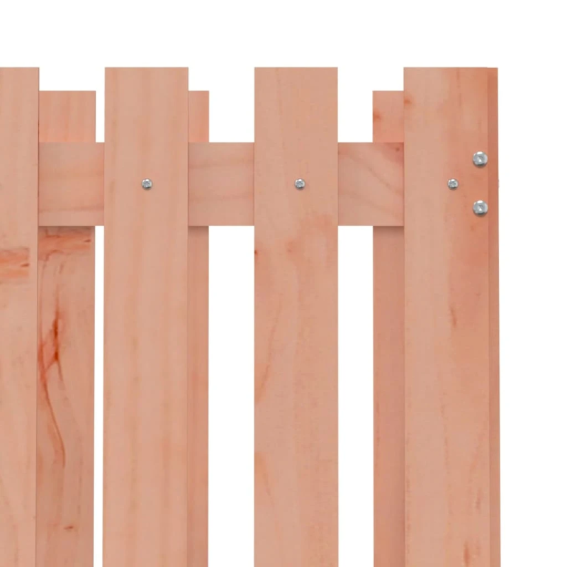 vidaXL dārza puķu kaste, žoga dizains, 70x70x70 cm, Duglasa masīvkoks