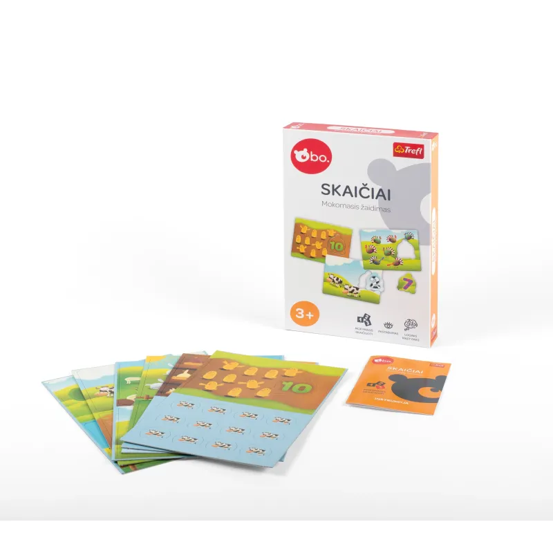 Educational Game BO Numbers ,in Lithuanian,