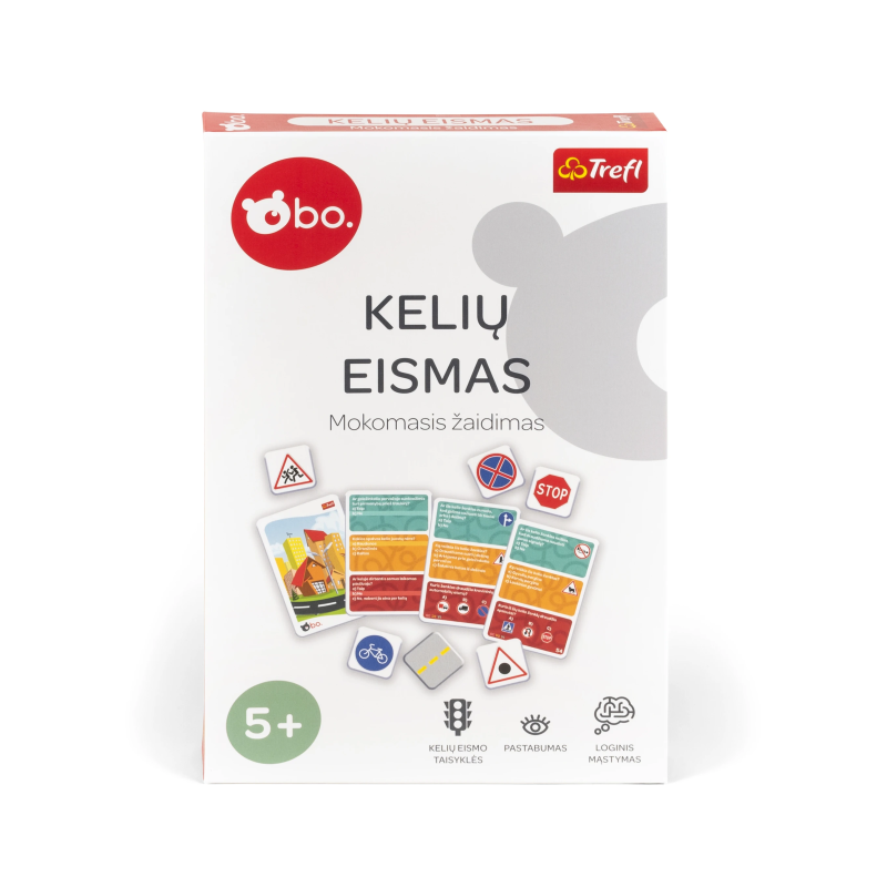 bo. Attīstoša galda spēle "Ceļu satiksme", latviešu valodā,