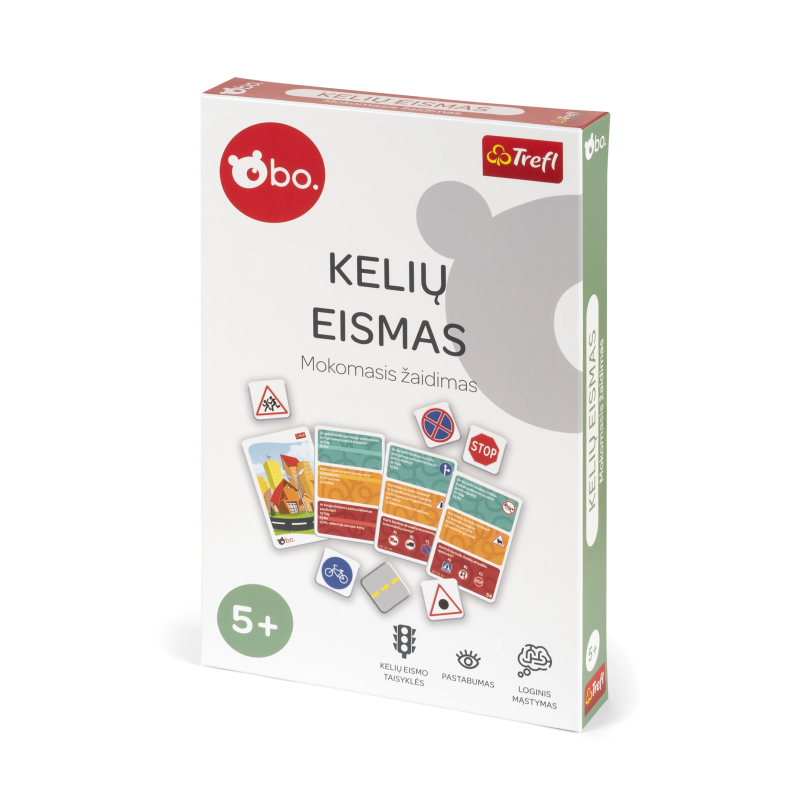 bo. Attīstoša galda spēle "Ceļu satiksme", latviešu valodā,