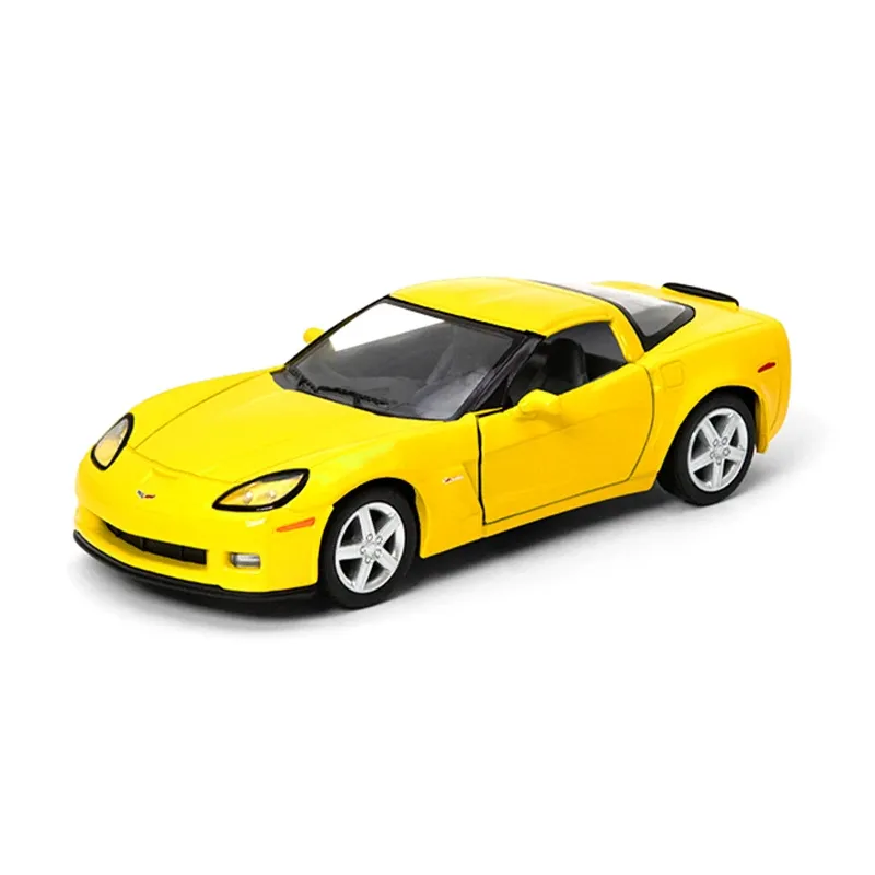 KINSMART Miniatūrais modelis - 2007 Chevrolet Corvette Z06, izmērs 1:36