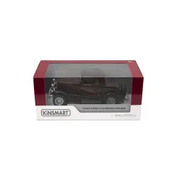KINSMART metallist mudelauto 1932 Ford 3-Window Coupe, skaala 1:34