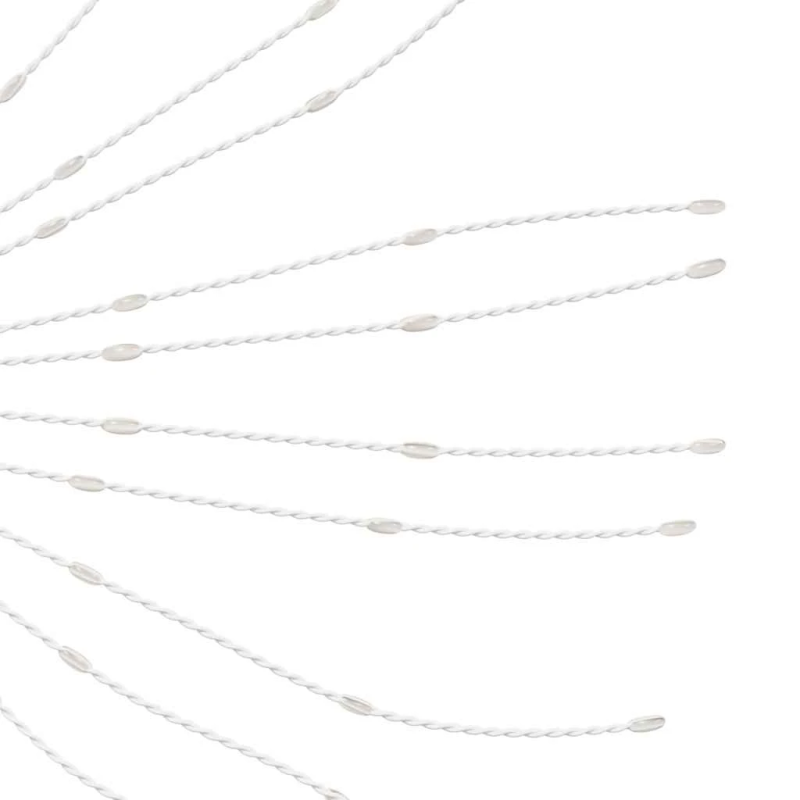 vidaXL Ziemassvētku dekorācijas 4 gab., 140 LED, zilas, 17 cm