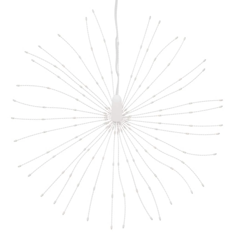 vidaXL Ziemassvētku dekorācijas, 4 gab., 140 LED, krāsainas, 17 cm