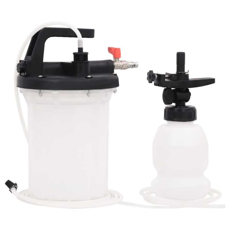 vidaXL bremžu atgaisotājs, melns un balts, 3 l