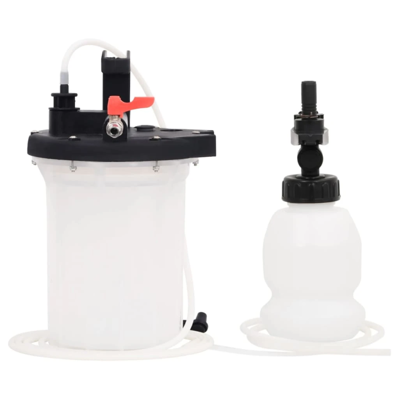 vidaXL bremžu atgaisotājs, melns un balts, 3 l