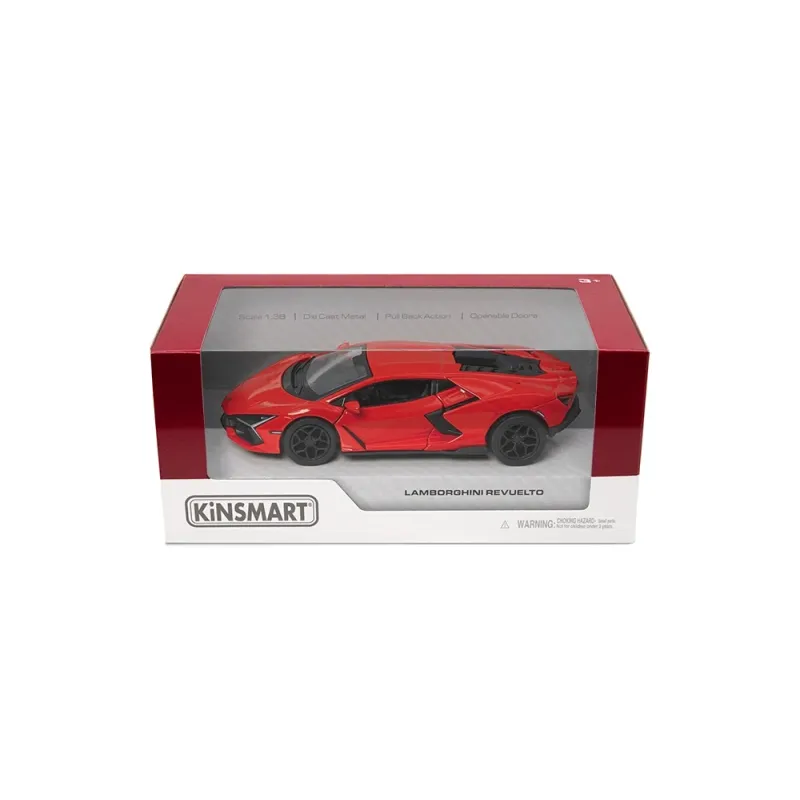 KINSMART Miniatūrais modelis Lamborghini Revuelto, scale 1:38