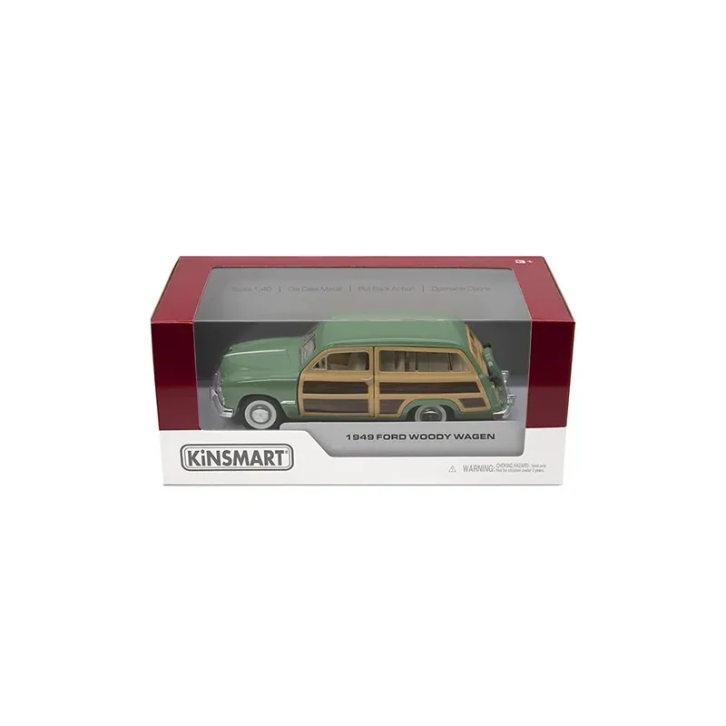 KINSMART Miniatūrais modelis - 1949 Ford Woody Wagon, izmērs 1:40