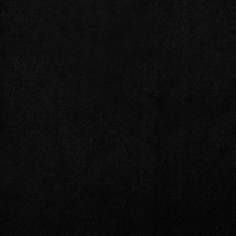 vidaXL atpūtas krēsls ar kājsoliņu, melns samts