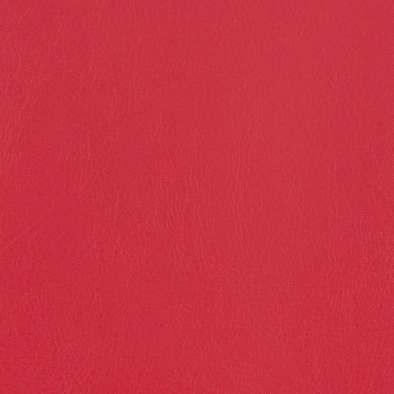 vidaXL klubkrēsls ar kāju soliņu, sarkana mākslīgā āda