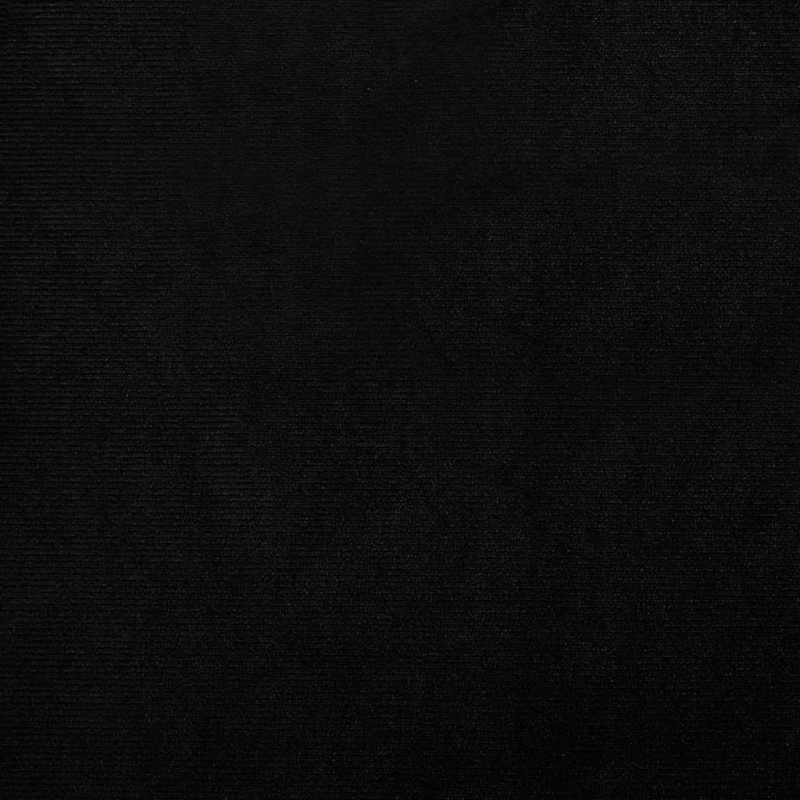 vidaXL atpūtas krēsls ar kājsoliņu, melns samts