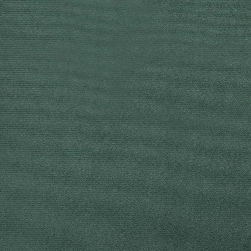 vidaXL atpūtas krēsls ar kājsoliņu, tumši zaļš samts