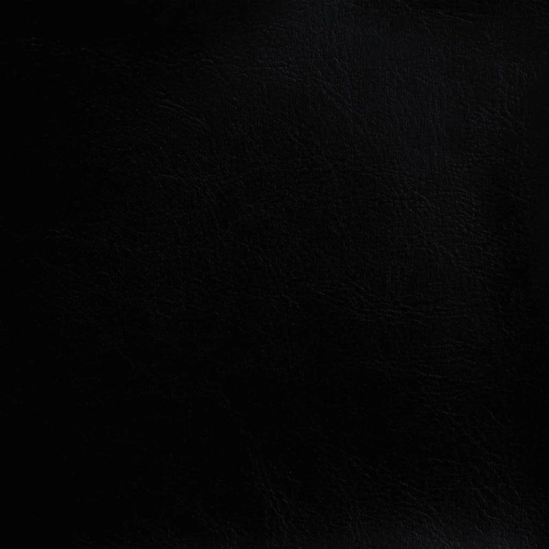 vidaXL klubkrēsls ar kāju soliņu, melna mākslīgā āda