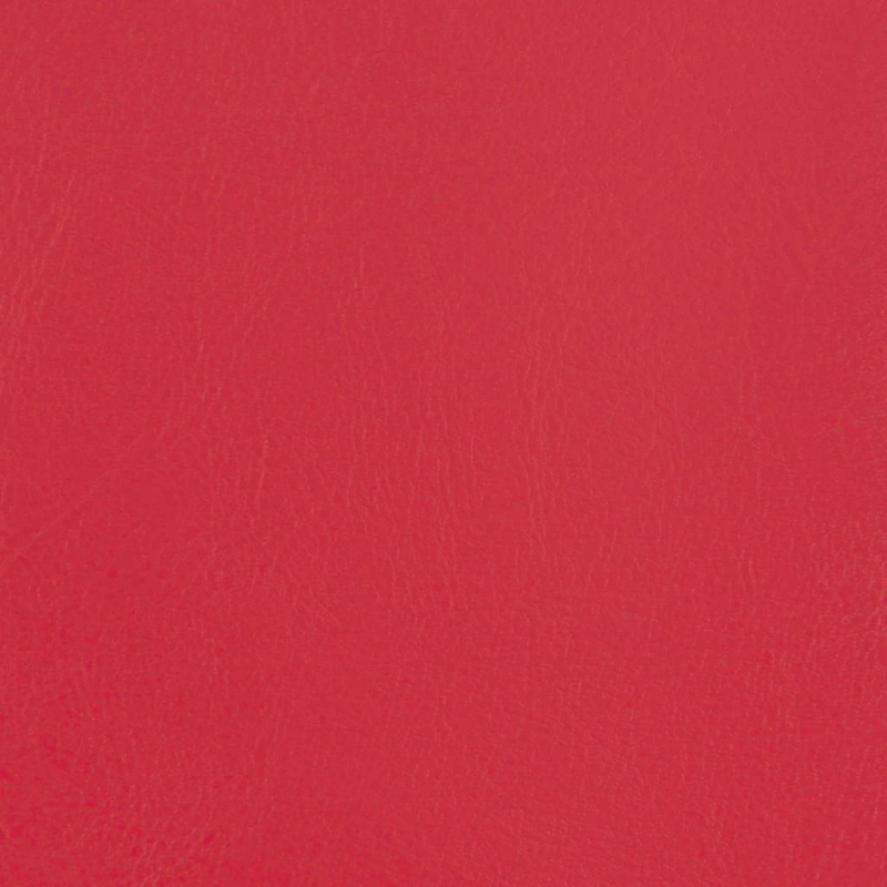 vidaXL klubkrēsls ar kāju soliņu, sarkana mākslīgā āda