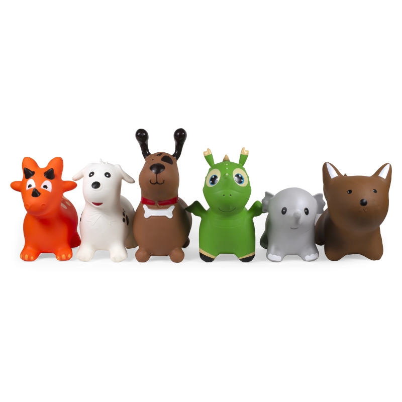 bo. Lēkājošais dzīvnieks - Oranžais dinozaurs