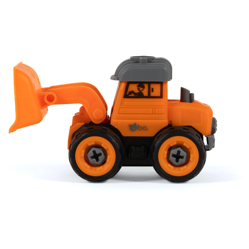 bo. Saliec pats - konstruējama rotaļlieta Celtniecības automašīnas