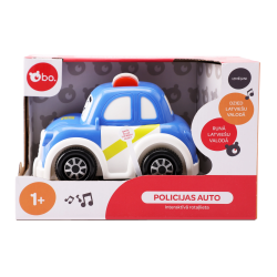 bo. Interaktīvā rotaļlieta Policijas Auto ,Latviešu val.,