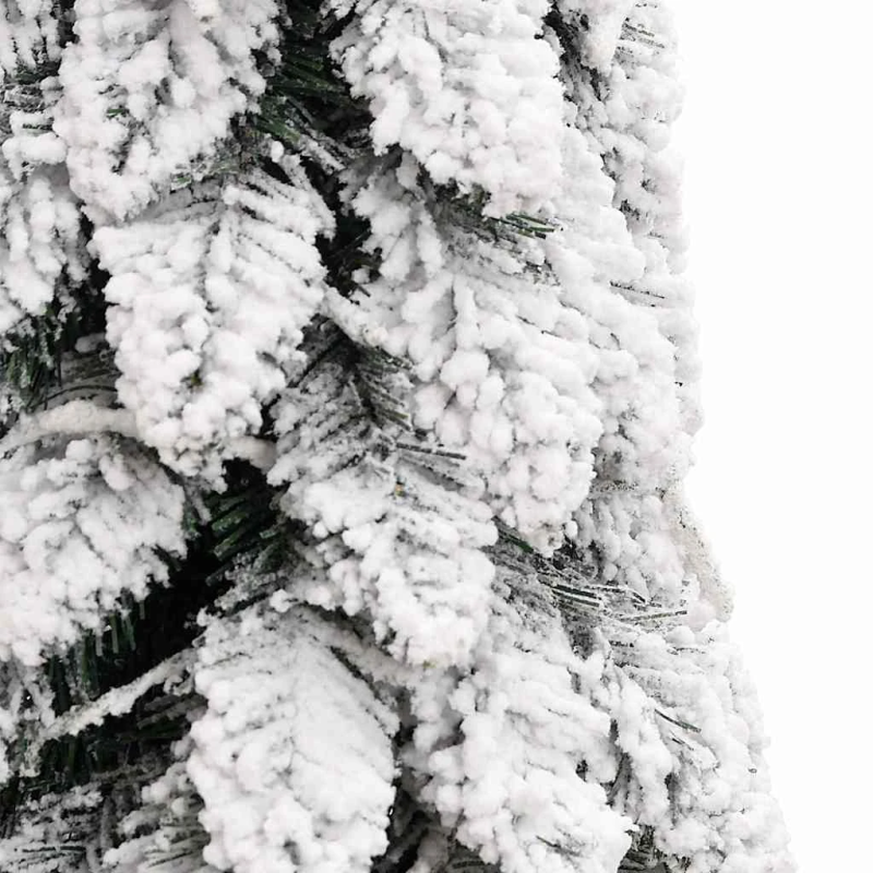 vidaXL izgaismota mākslīgā Ziemassvētku egle ar 80 LED, 150 cm