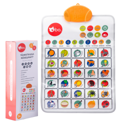 bo. Educational toy - Alphabet playmat ,Estonian lang.,