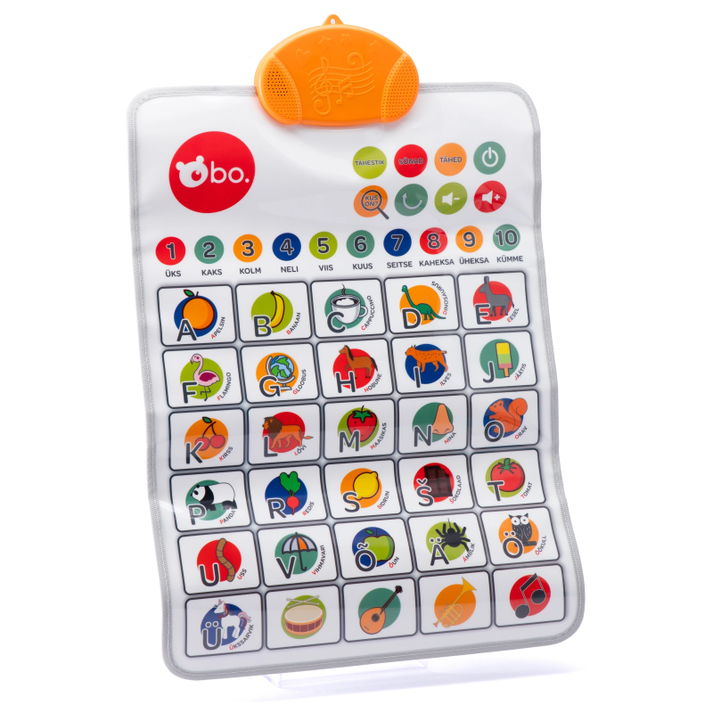 bo. Educational toy - Alphabet playmat ,Estonian lang.,