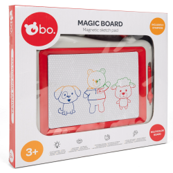 bo. Magnētiskā zīmēšanas tāfele ar zīmodziņiem, 39x32 cm