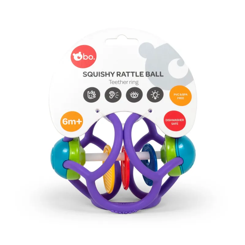 bo. Mīksta graboša bumbiņa