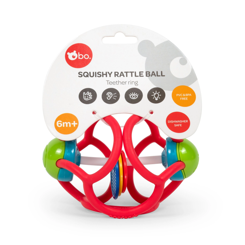 bo. Mīksta graboša bumbiņa