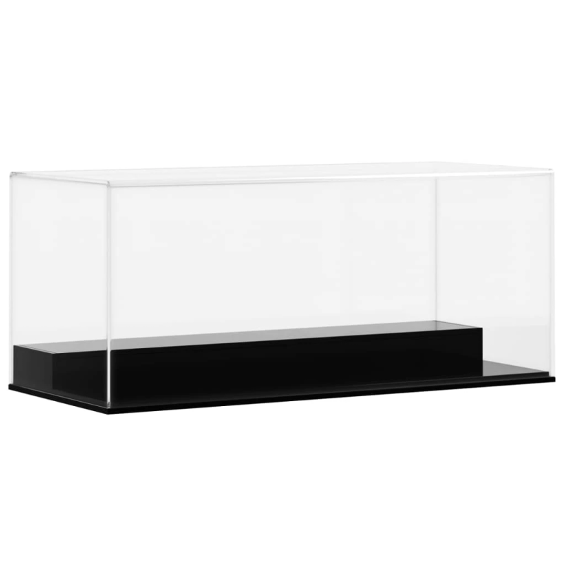vidaXL vitrīnas kaste, caurspīdīga, 19,5x8,5x8,5 cm, akrils