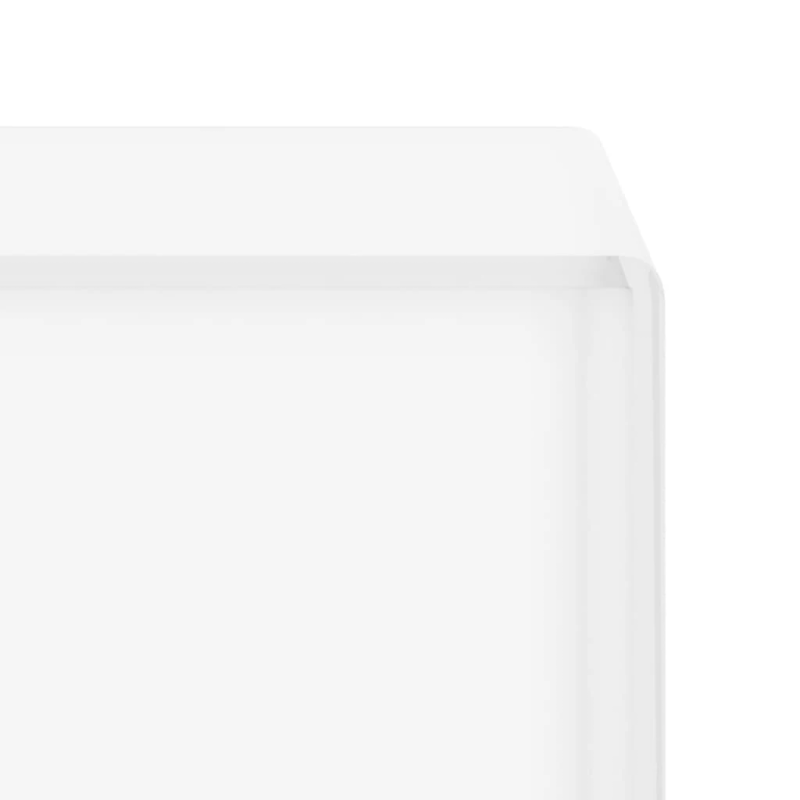 vidaXL vitrīnas kaste, caurspīdīga, 19,5x8,5x8,5 cm, akrils