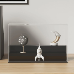 vidaXL vitrīnas kaste, caurspīdīga, 25x12x16 cm, akrils