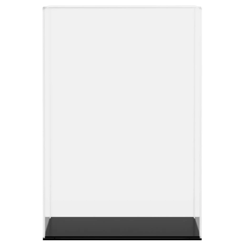 vidaXL vitrīnas kaste, caurspīdīga, 17x12x25 cm, akrils