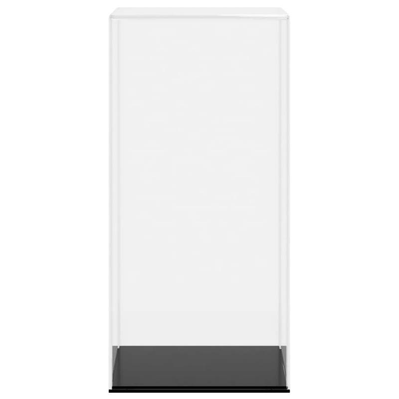 vidaXL vitrīnas kaste, caurspīdīga, 17x12x25 cm, akrils