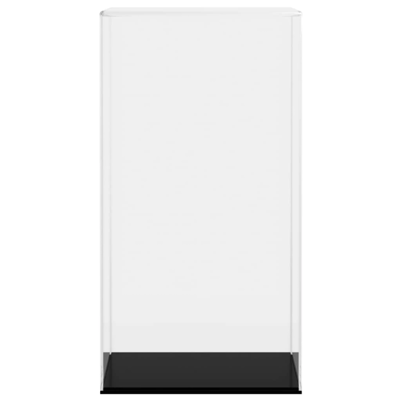 vidaXL vitrīnas kaste, caurspīdīga, 20x20x38 cm, akrils