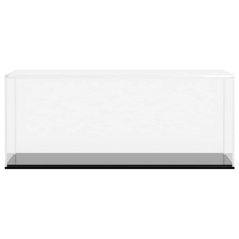 vidaXL vitrīnas kaste, caurspīdīga, 34x16x14 cm, akrils