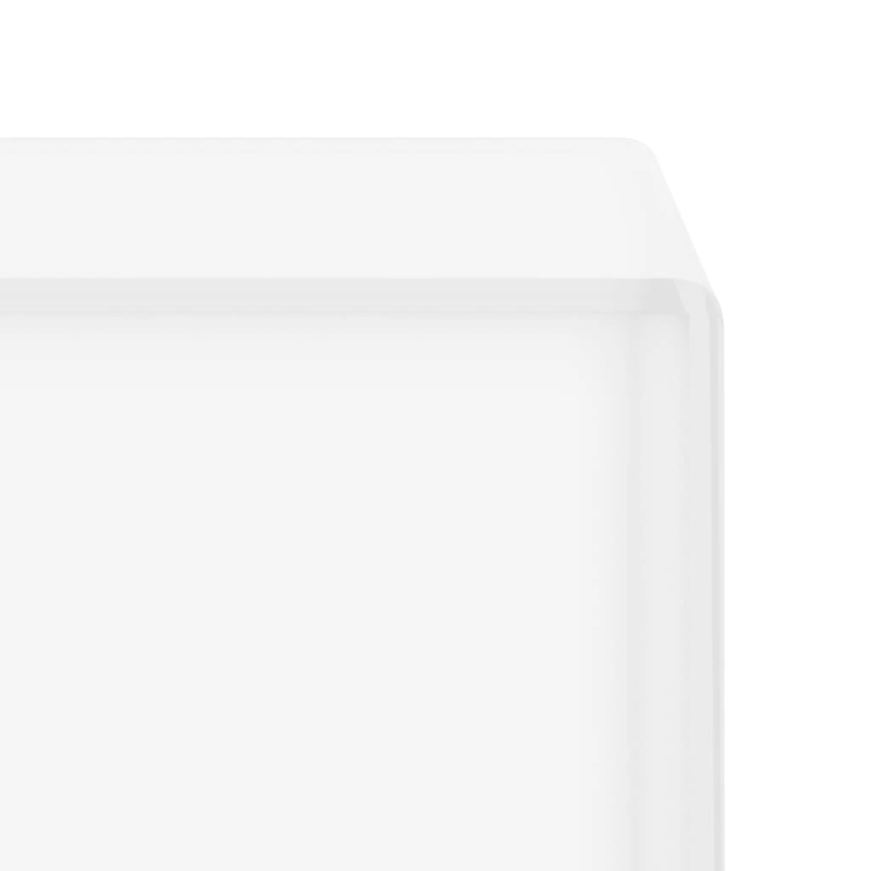 vidaXL vitrīnas kaste, caurspīdīga, 30x30x30 cm, akrils