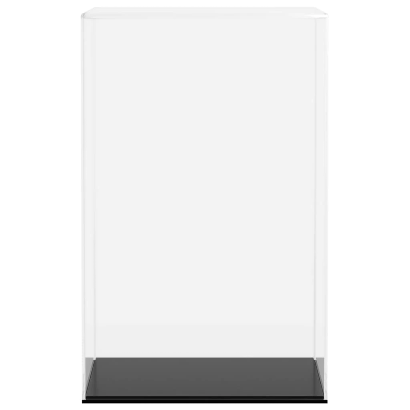 vidaXL vitrīnas kaste, caurspīdīga, 22x18x35 cm, akrils